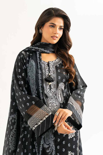 Nishat Linen 3 Piece -  Paste Printed Embroidered Suit - 42501811 Online Shopping